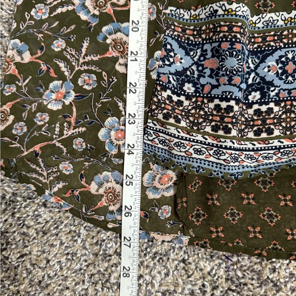Artesia Boho Chic Sleeveless Patchwork Patterned Blouse Top S - Picture 8 of 9